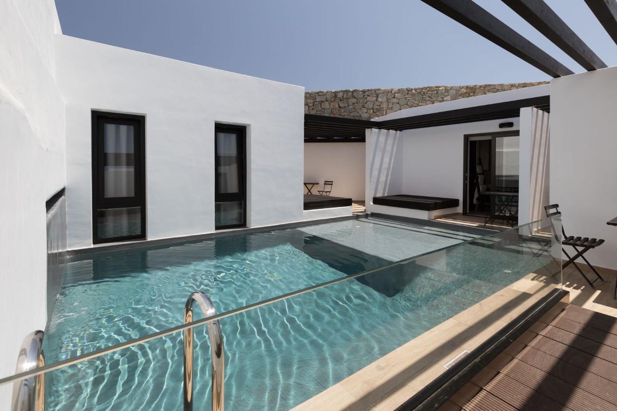 Laguna Suites In Mazera Mykonos Mykonos Town Eksteriør bilde