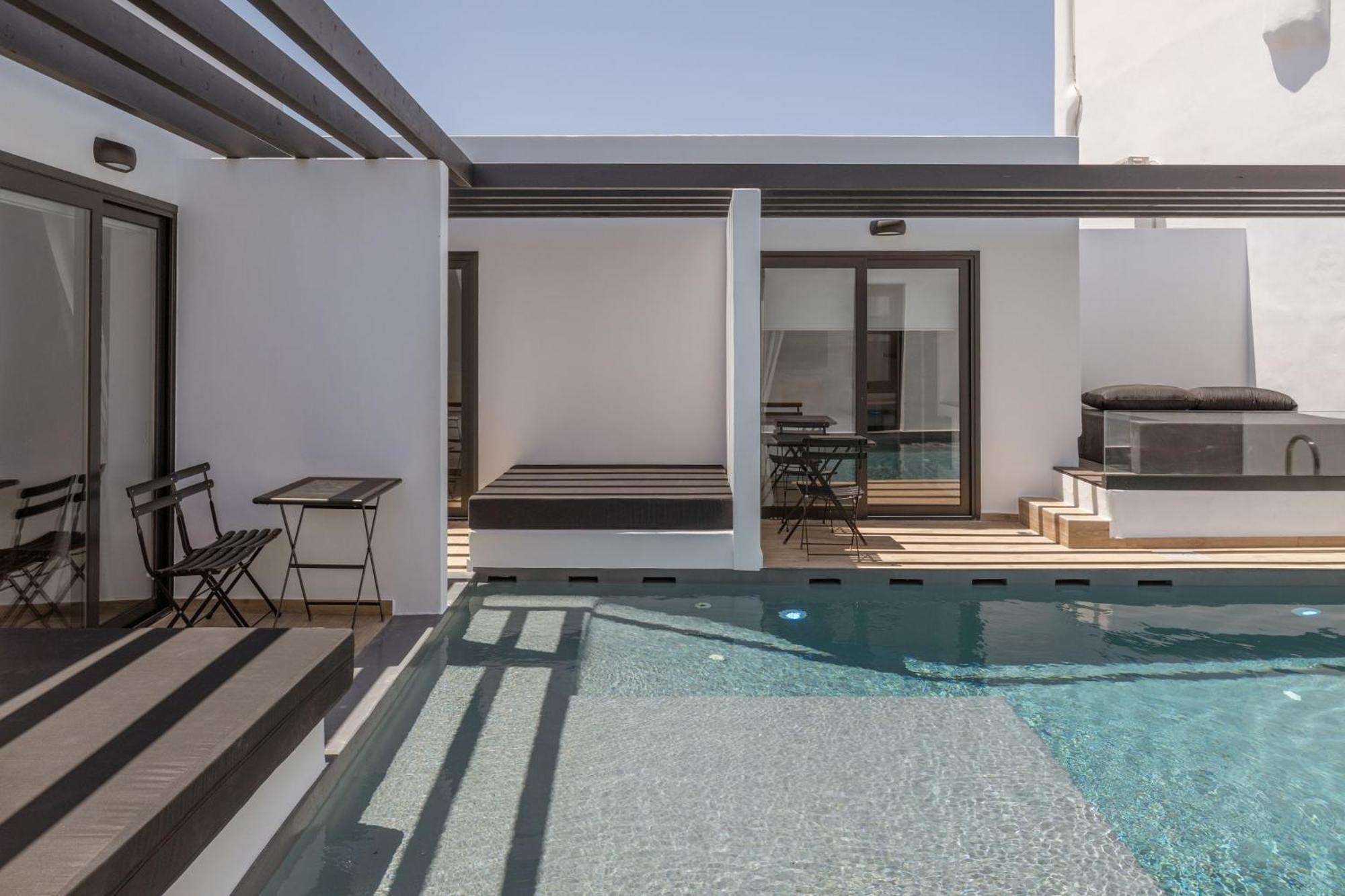 Laguna Suites In Mazera Mykonos Mykonos Town Eksteriør bilde