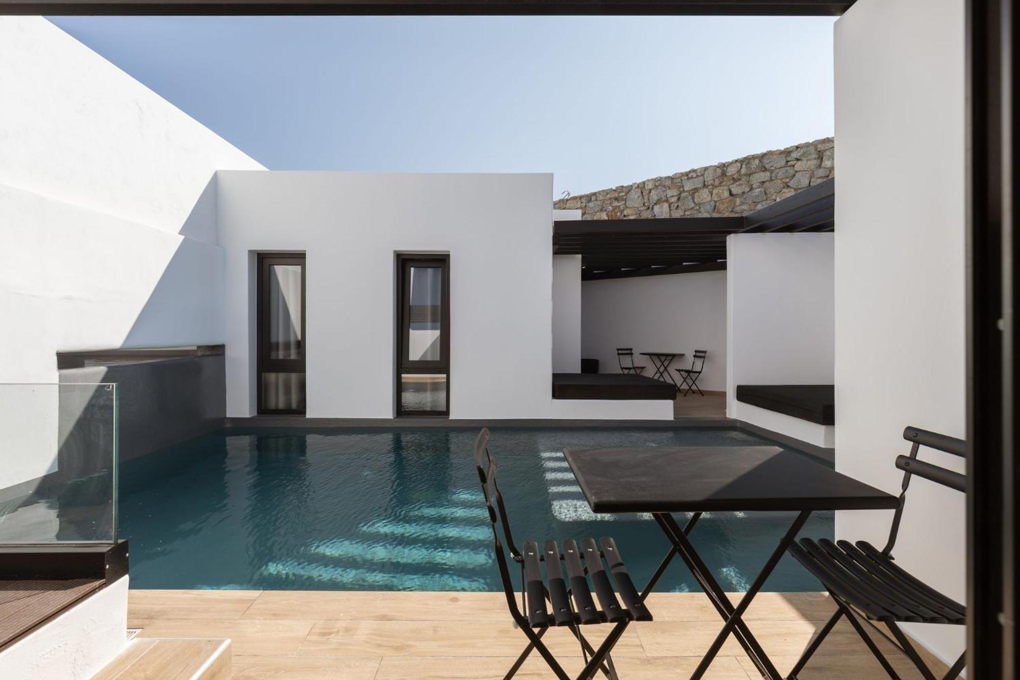 Laguna Suites In Mazera Mykonos Mykonos Town Eksteriør bilde