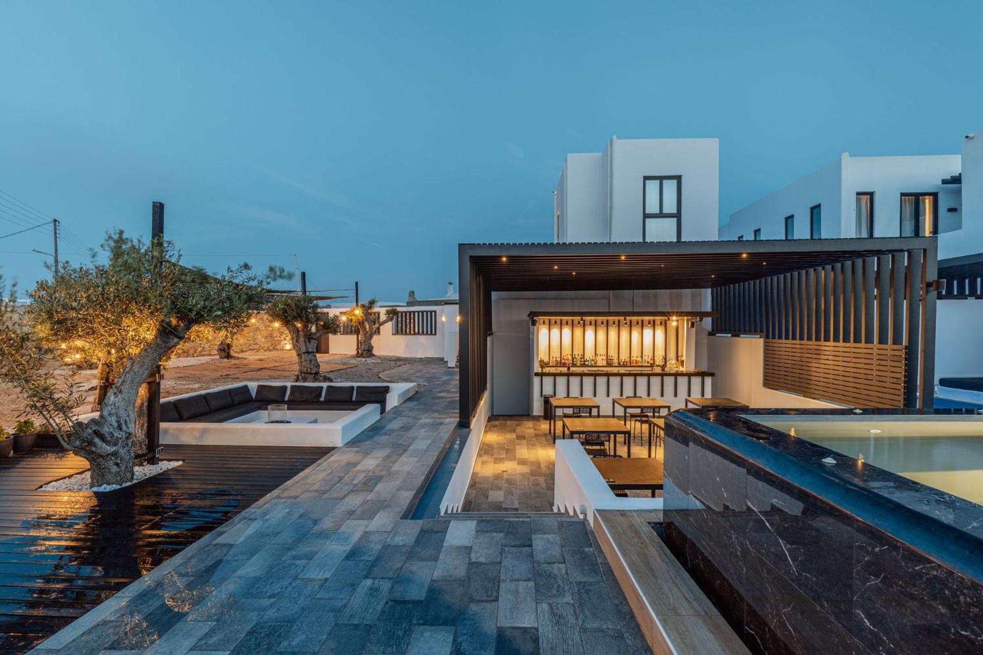 Laguna Suites In Mazera Mykonos Mykonos Town Eksteriør bilde